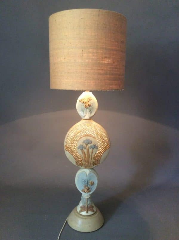 Bernard Rooke Studio Pottery Tall Floor Lamp - Image 5