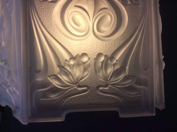 Art Nouveau Glass Lantern c1895 - Image 6
