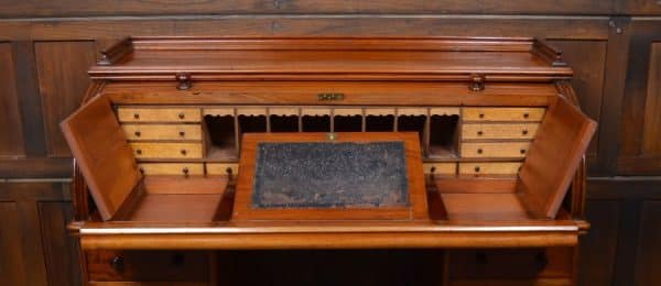 Victorian Mahogany Cylinder Desk SAI2904 - Image 3