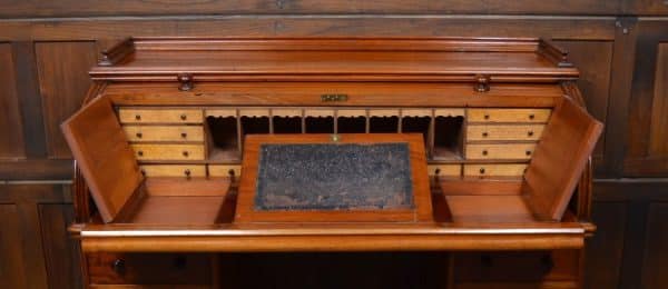 Victorian Mahogany Cylinder Desk SAI2904 Antique Desks 5