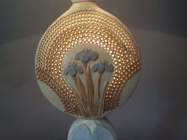 Bernard Rooke Studio Pottery Tall Floor Lamp - Image 8