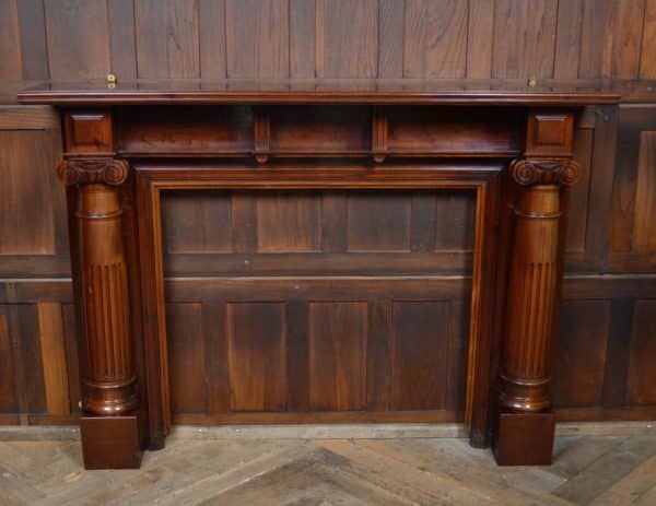 Edwardian Mahogany Fire Surround SAI2887