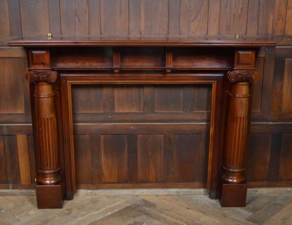 Edwardian Mahogany Fire Surround SAI2887 Miscellaneous 3