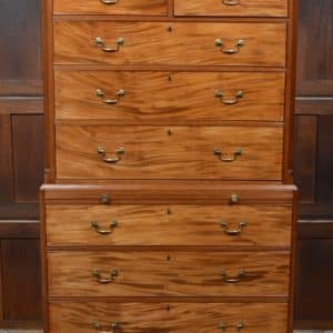 Georgian Mahogany Chest On Chest / Tallboy SAI2902 Antique Chest Of Drawers