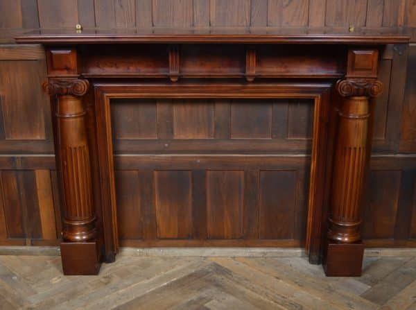 Edwardian Mahogany Fire Surround SAI2887 - Image 2