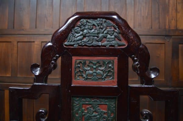 Pair Of Chinese Arm Chairs SAI2894 - Image 12