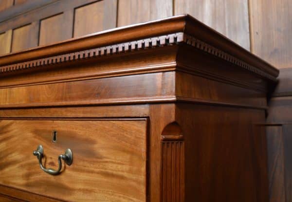 Georgian Mahogany Chest On Chest / Tallboy SAI2902 - Image 5