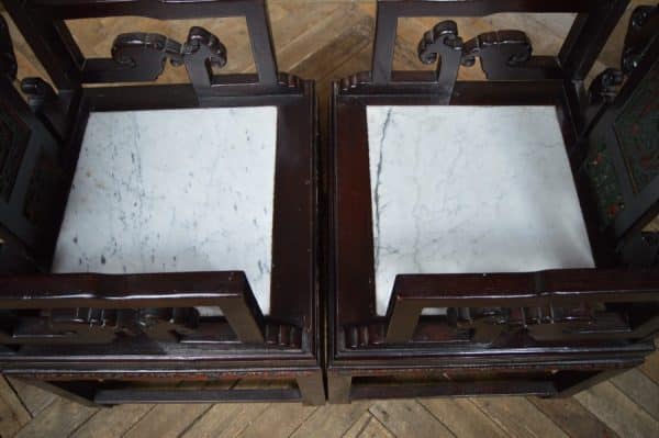 Pair Of Chinese Arm Chairs SAI2894 - Image 2