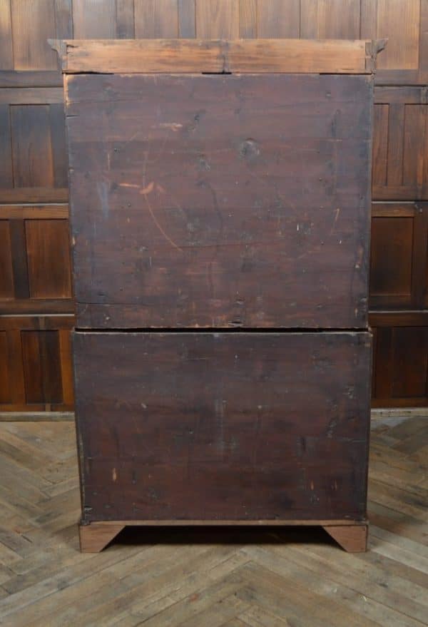 Georgian Mahogany Chest On Chest / Tallboy SAI2902 - Image 8