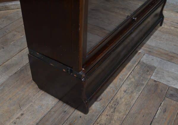 Edwardian Oak Globe Wernicke 3 Sectional Bookcase SAI2883 - Image 11