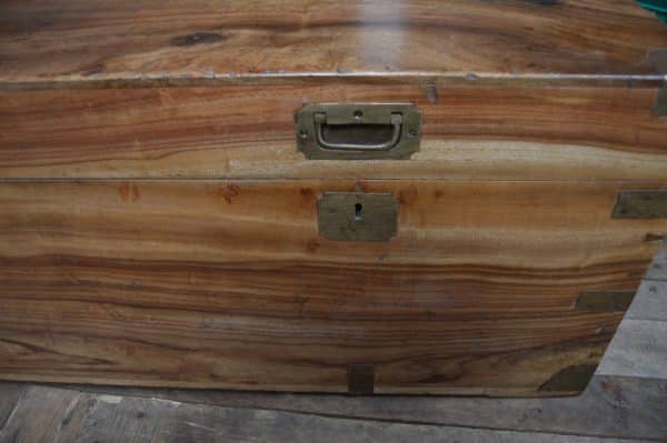 Camphor Wood Storage / Blanket Box SAI2889 Antique Chests 5