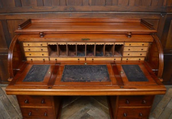 Victorian Mahogany Cylinder Desk SAI2904 Antique Desks 8