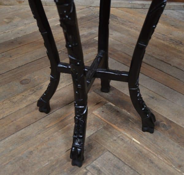 Chinese Marble Top Plant Stand SAI2900 - Image 7