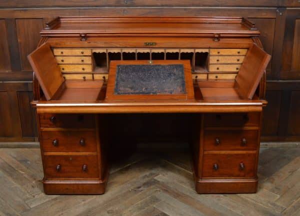 Victorian Mahogany Cylinder Desk SAI2904 Antique Desks 7