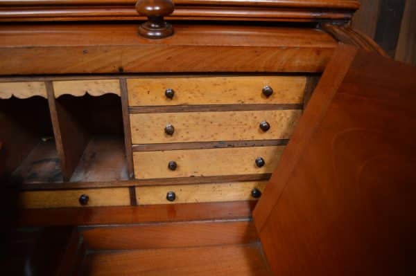 Victorian Mahogany Cylinder Desk SAI2904 - Image 13