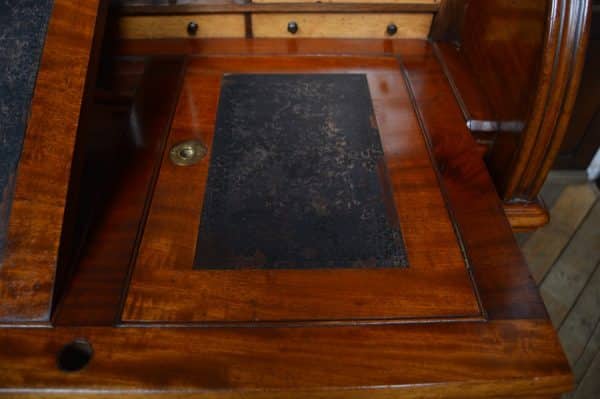 Victorian Mahogany Cylinder Desk SAI2904 - Image 14