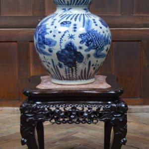 Chinese Marble Top Table/ Plant Stand SAI2901 Antique Furniture