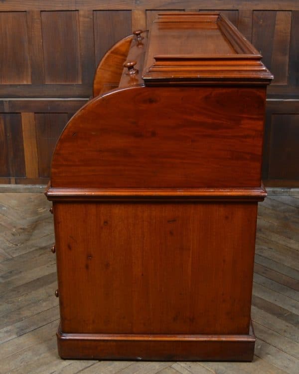 Victorian Mahogany Cylinder Desk SAI2904 - Image 18