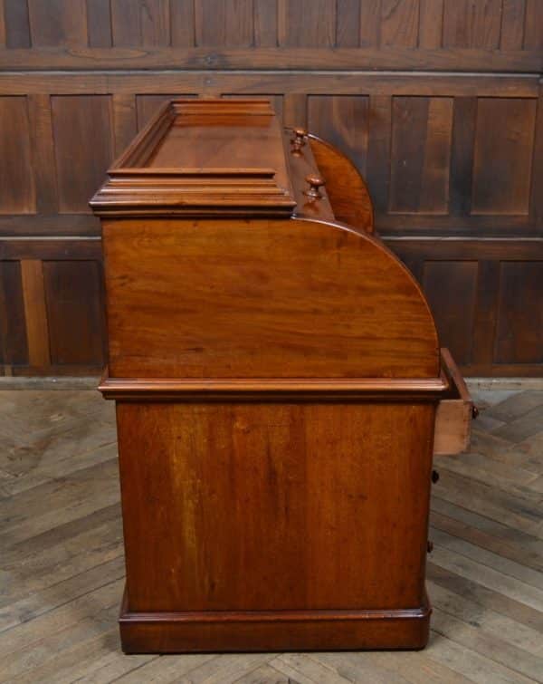 Victorian Mahogany Cylinder Desk SAI2904 - Image 20