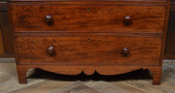 Early Victorian Mahogany Chest Of Drawers SAI2899 Antique Chest Of Drawers 13