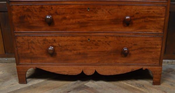 Early Victorian Mahogany Chest Of Drawers SAI2899 - Image 11