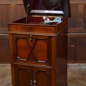 Edwardian Mahogany Maestro Cabinet Gramophone sai2896 Antique Cabinets