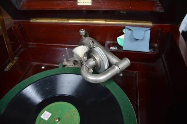 Edwardian Mahogany Maestro Cabinet Gramophone sai2896 - Image 14