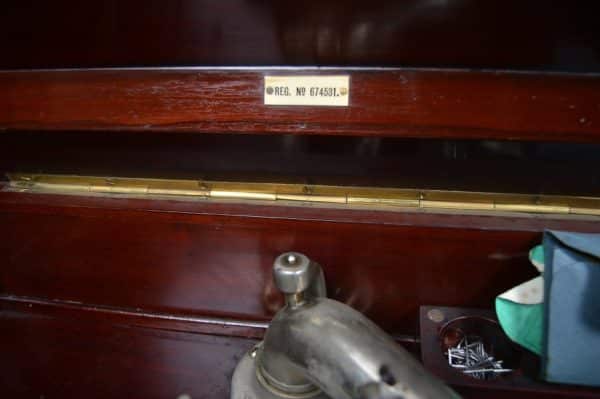 Edwardian Mahogany Maestro Cabinet Gramophone sai2896 - Image 13