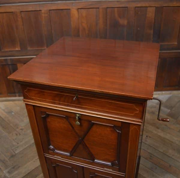 Edwardian Mahogany Maestro Cabinet Gramophone sai2896 Antique Cabinets 13