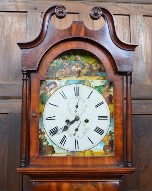 Victorian Scottish Longcase Clock McAlpine Auchterarder SAI2892 Antique Clocks 19