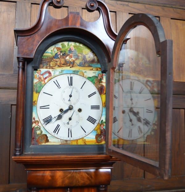 Victorian Scottish Longcase Clock McAlpine Auchterarder SAI2892 Antique Clocks 18