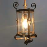 Arts & Crafts Brass Lantern c1900 Brass Lantern Antique Lighting