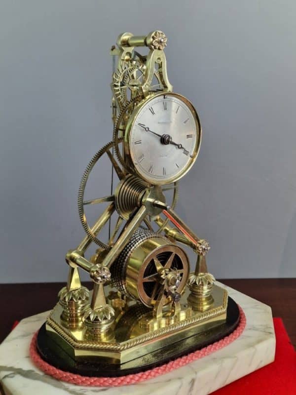Whitehurst, Derby A Rare Early 19th Century English Skeleton Clock - Image 15