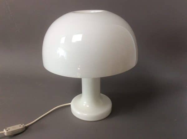 Rare Mid Century Holmegaard Parasol Table Lamp 1970’s Holmegaard Antique Glassware 8