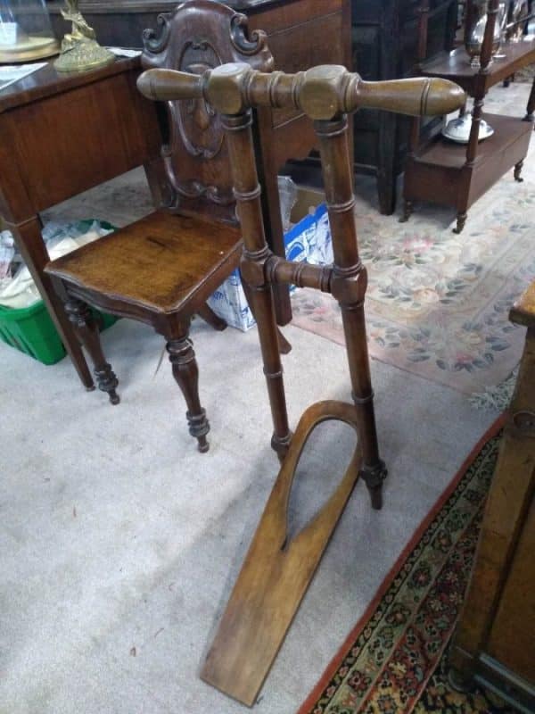 Victorian Mahogany Country House Boot Jack Boot Jack Miscellaneous 3