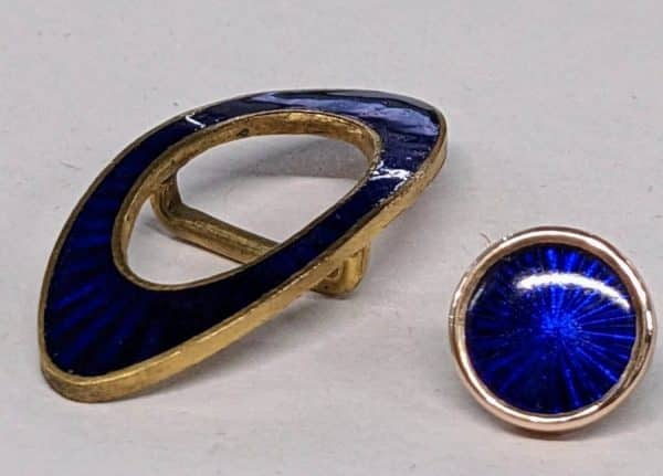Blue Guilloche Buttons - Image 3