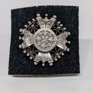 Star Brooch Antique Silver Miscellaneous