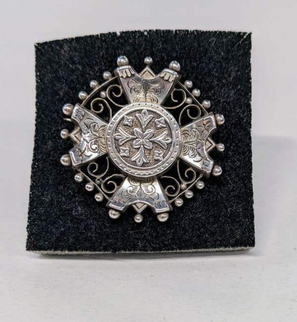Star Brooch Antique Silver Miscellaneous 3