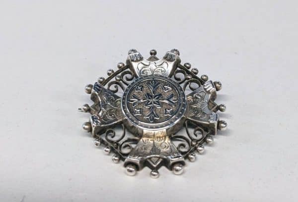 Star Brooch Antique Silver Miscellaneous 6