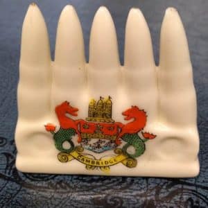 Swan China Crest Ware ‘Clip Of Bullets’ crested ware Miscellaneous