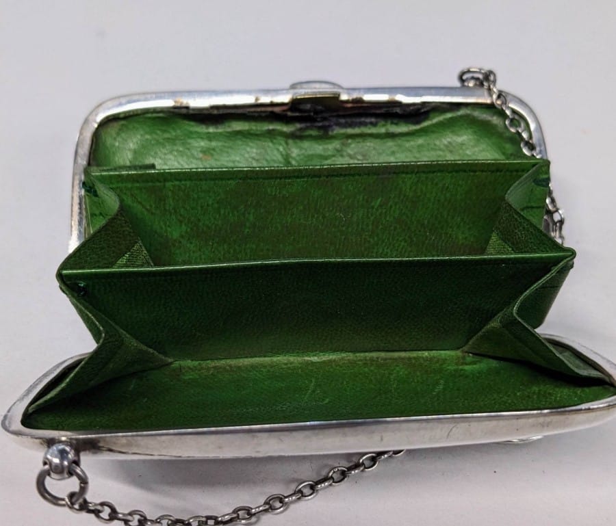 Antique Silver Mesh Purse | Beadparadise.com