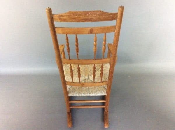 Cotswold School Rocking Chair by Edward Gardiner c1930’s cotswold school Antique Chairs 11