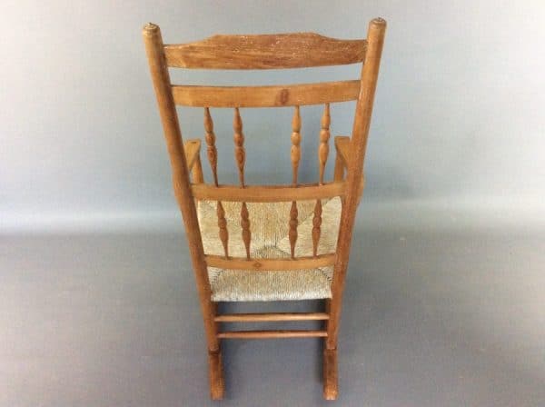 Cotswold School Rocking Chair by Edward Gardiner c1930's - Image 9