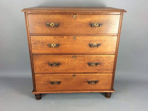 Arts & Crafts Chest of Drawers c1880 chest of drawers Antique Chest Of Drawers 3