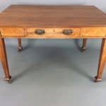 Large Arts & Crafts Writing Desk c1900 Oak Desk Antique Furniture