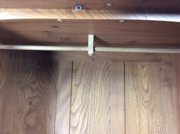 Mid Century Ercol Windsor Elm Single Wardrobe - Image 4