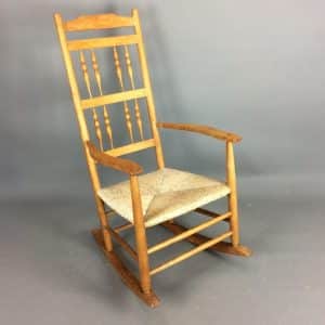 Cotswold School Rocking Chair by Edward Gardiner c1930’s cotswold school Antique Chairs