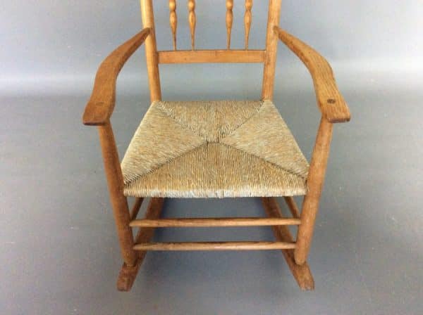 Cotswold School Rocking Chair by Edward Gardiner c1930's - Image 3