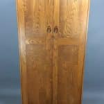 Mid Century Ercol Windsor Elm Single Wardrobe ercol Antique Furniture
