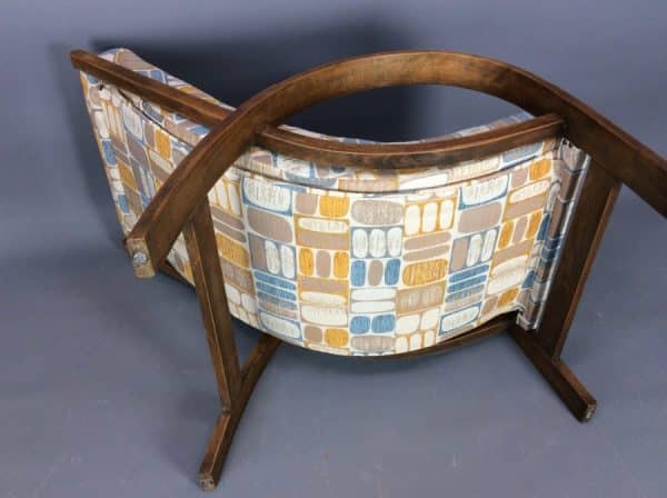 Art Deco Lounge Chair by Suparest c1930’s armchair Antique Chairs 10